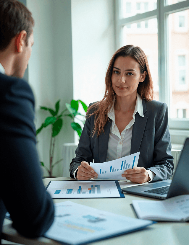 Infinitive Finance client consultation